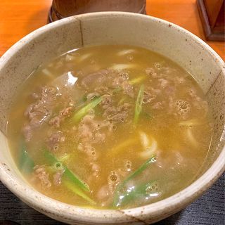 牛肉カレーうどん(力餅 麺の香)