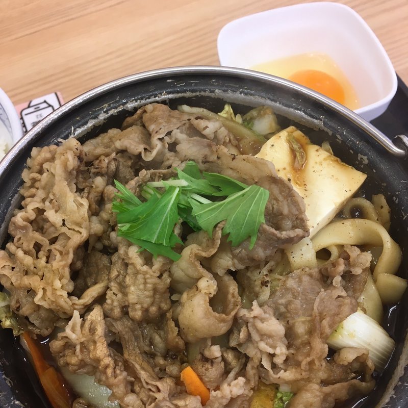 牛すき鍋膳(吉野家 早良街道西新店)