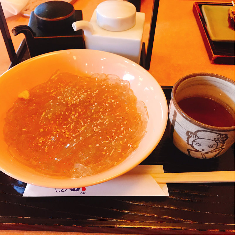 ところてん(京風茶房おちょぼ)