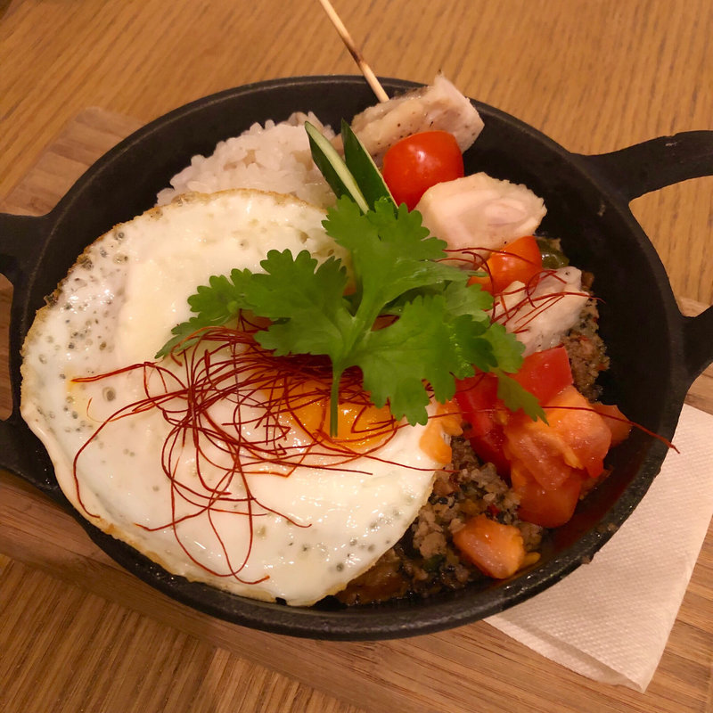 ガパオライス 　鶏 そぼろのバジル 炒 めごはん(カフェ ゼノン （CAFE ZENON）)