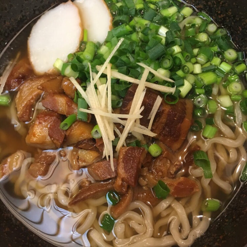 沖縄そば(島ぶーちゃんぷる)