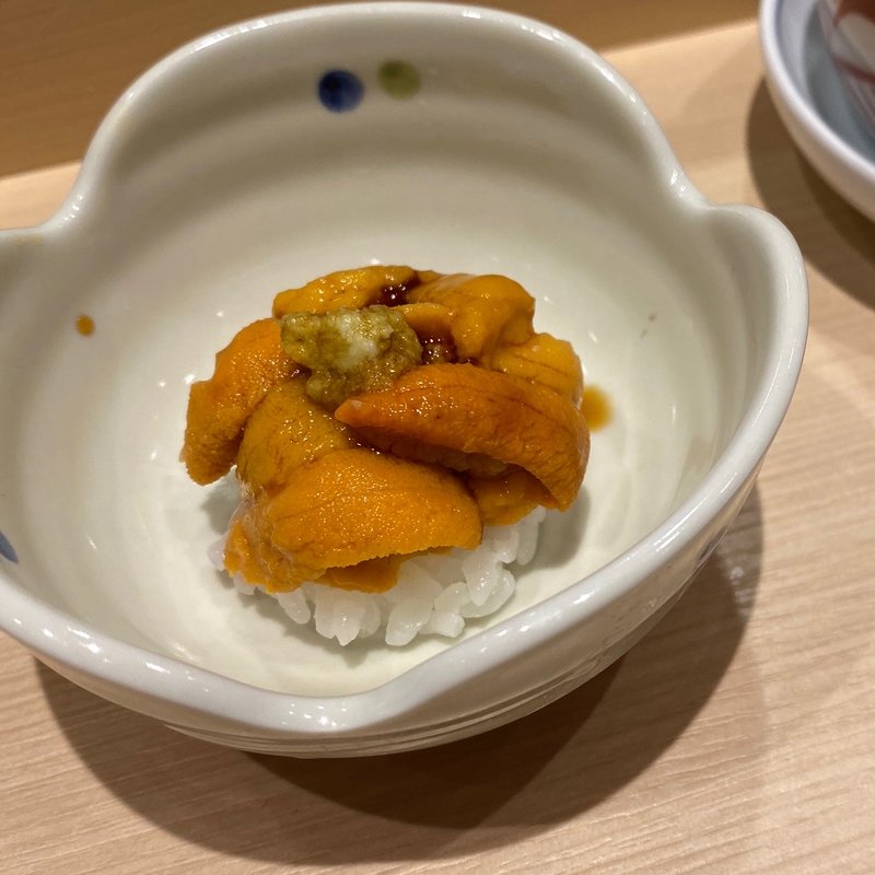 うに(鮨たか 下高井戸旭鮨総本店)
