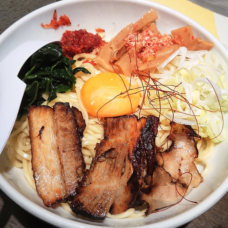 海老しお油そば(中華そば いちや 川崎店)