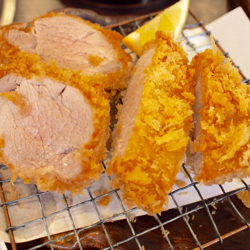 黒豚ヒレカツ定食(黒豚の館 )