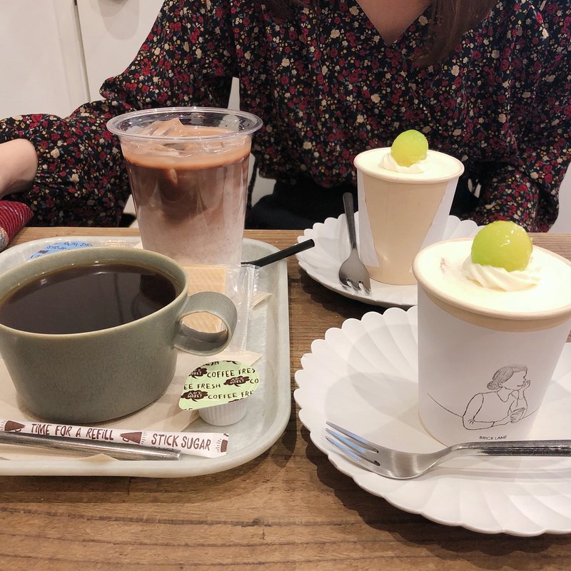 メロンのカップケーキ(BRICK LANE )