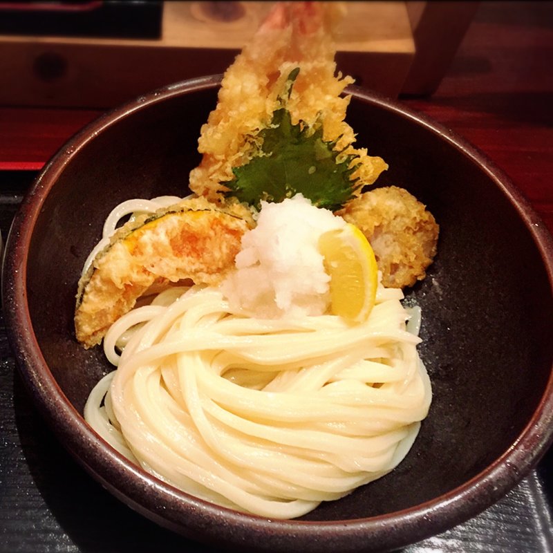 えび天ぶっかけ(美の庵 )