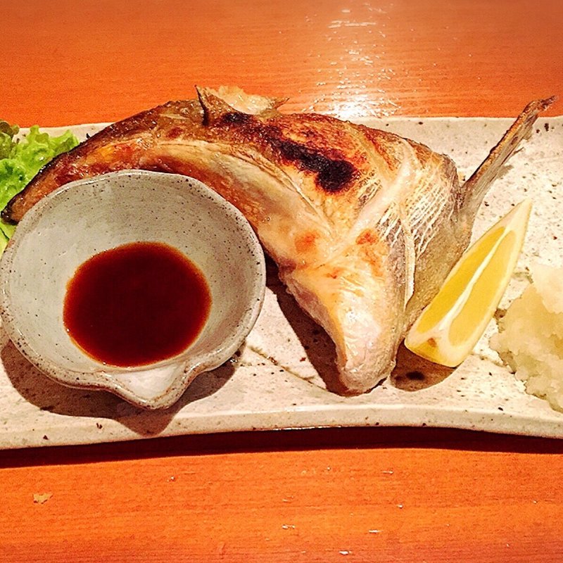 鰤かまの塩焼き(居酒屋あふ )