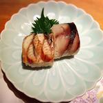 焼きサバと焼き穴子の棒寿司(日本料理 みつき )