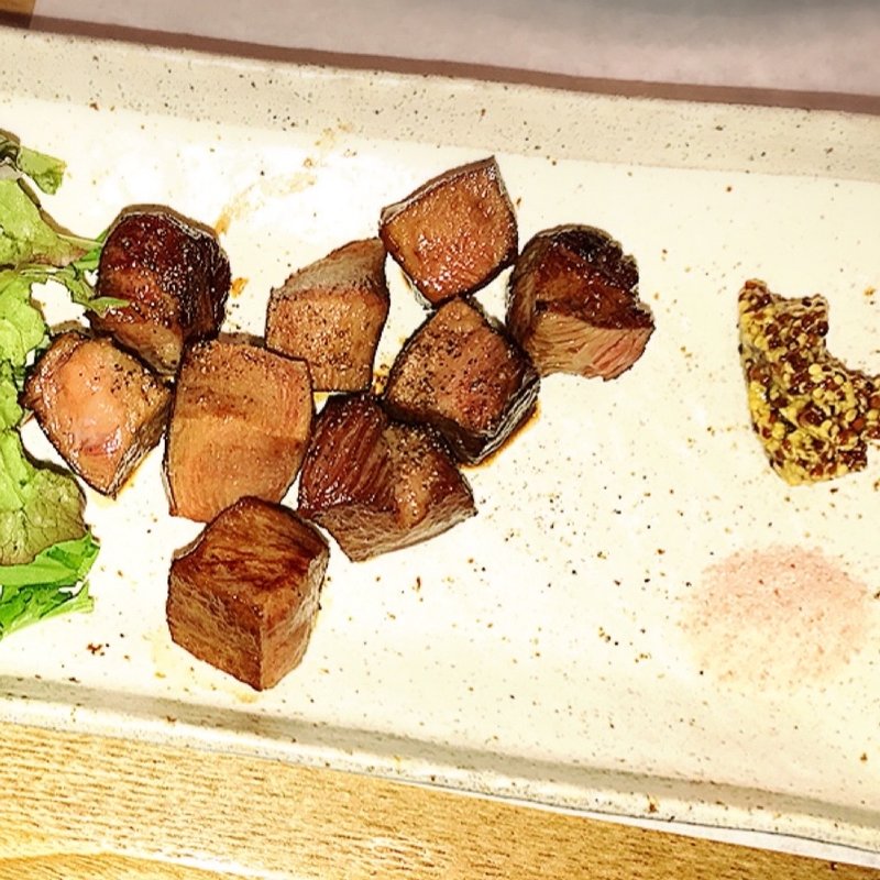 牛タンのサイコロステーキ(どんとこ 三川町店 )