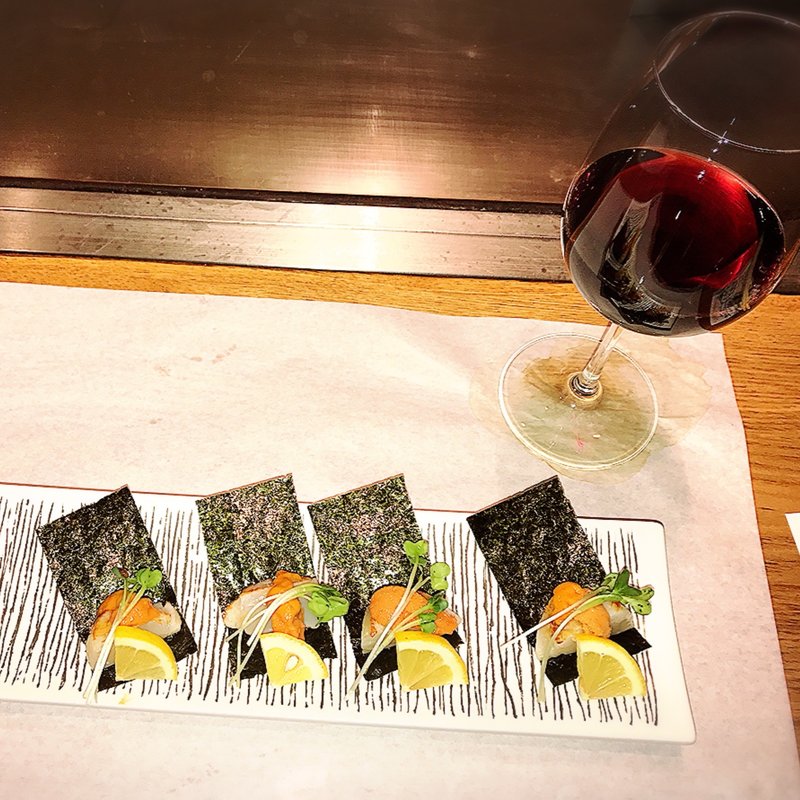 ホタテウニのせ磯辺焼き(どんとこ 三川町店 )