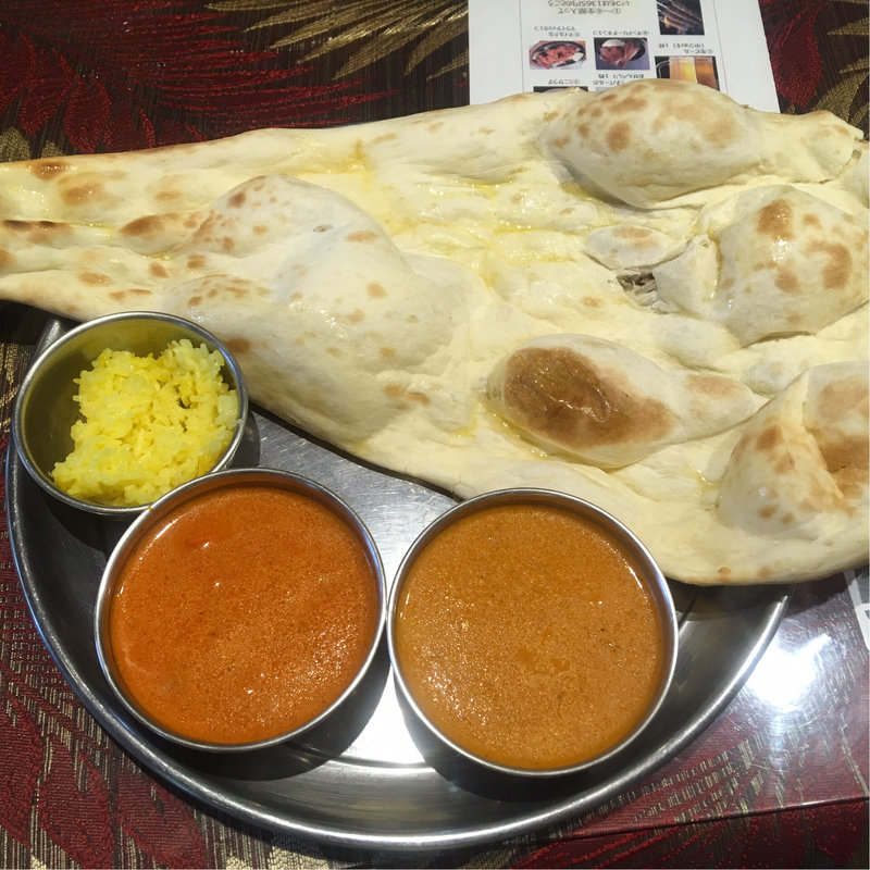 カレー二種(サラム ナマステ)