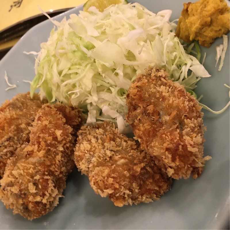 カキフライ(酒亭玉河)