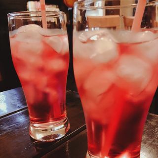飲むバラ　　バラジュース(Orphic Bar)