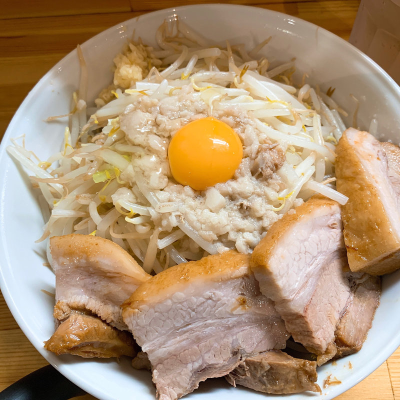 肉増しまぜそば塩300g  (麺処 マゼル （MAZERU）)