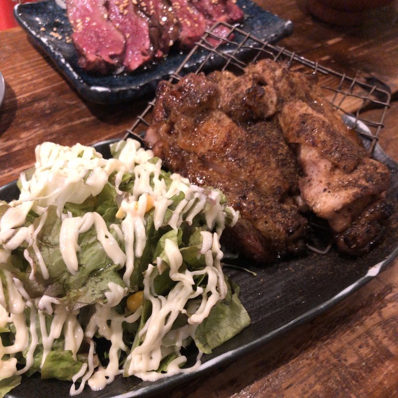 鶏 山椒焼(佐賀県三瀬村 ふもと赤鶏 田町店)