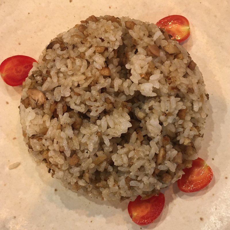 地鶏チャーハン(試作)(Living Dining 53)