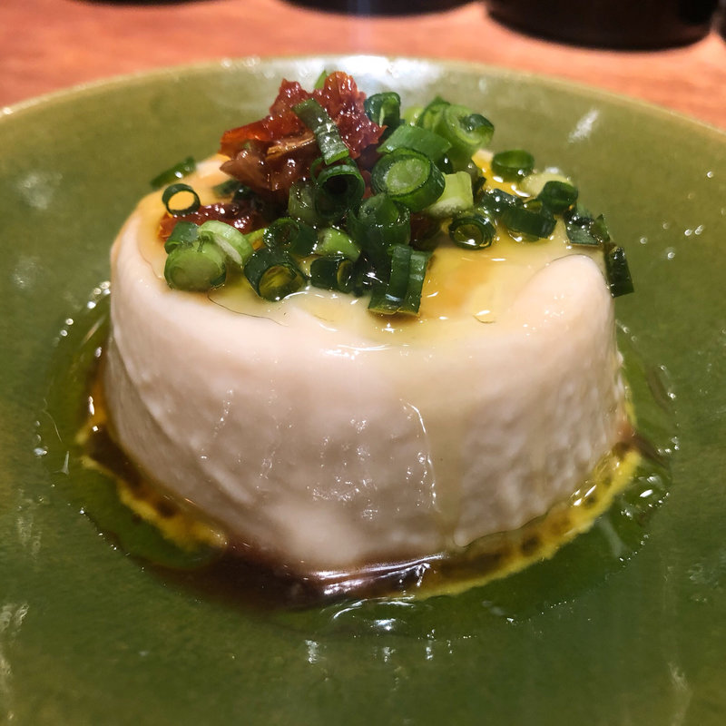 白子とカブのパンナコッタ(あつあつ リ・カーリカ)