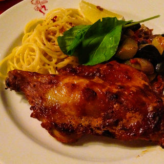 若鶏のオリエンタル風(銀座イタリー亭)