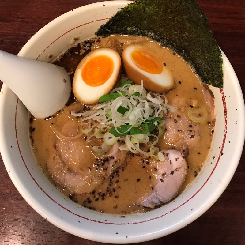 味玉胡麻らーめん(阿修羅)