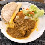じゃがいもとマトンのカレー(sano食堂)