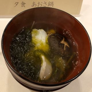 あおさ鍋(ホテルグランヴィア大阪 )