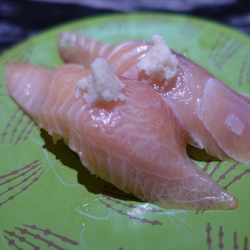 北上ぶり(回転寿司 根室花まる 銀座店)