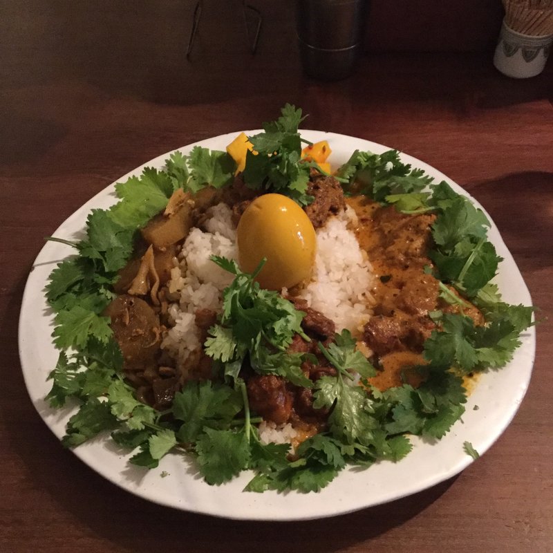 (スパイスカレーて)