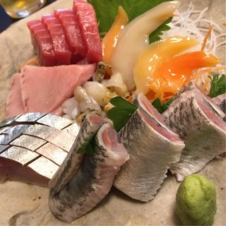 刺し盛り(吉乃川酒蔵)