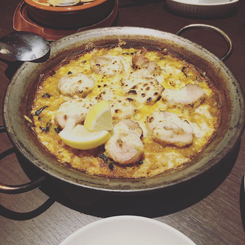 チキンのパエリア(Blanco)