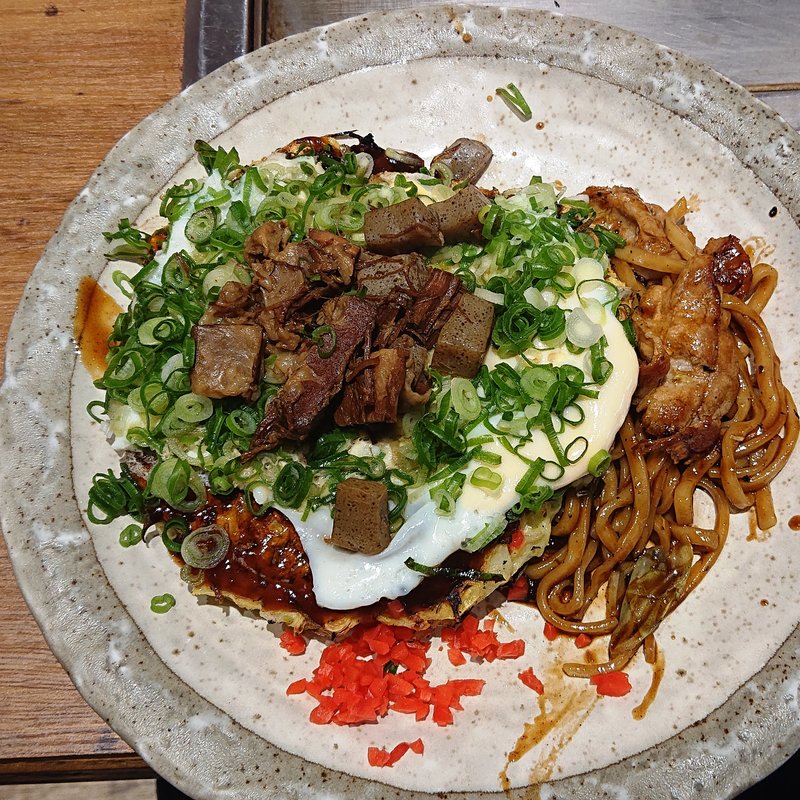 ねぎくまセット(釜たけうどん めっせ熊 ラゾーナ川崎プラザ店)