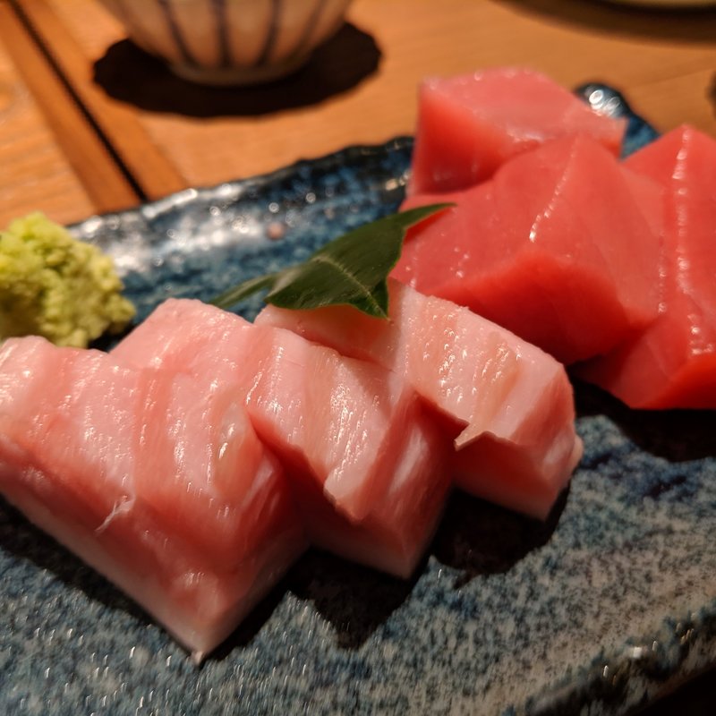 本マグロ刺身(おでん屋 ずぶ六)