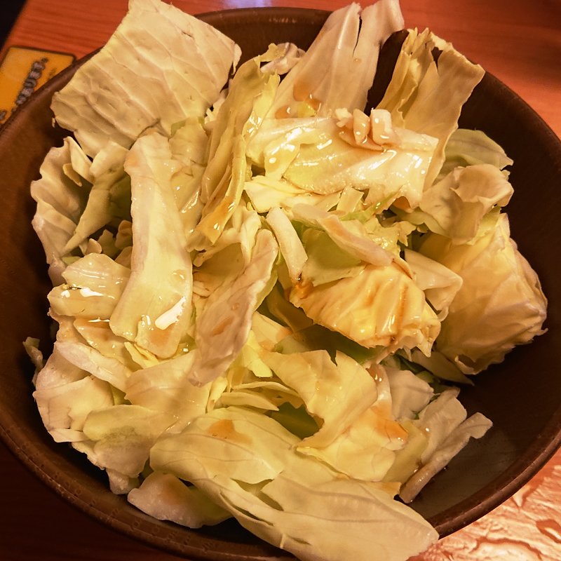 キャベツ盛り(鳥貴族 西馬込店)