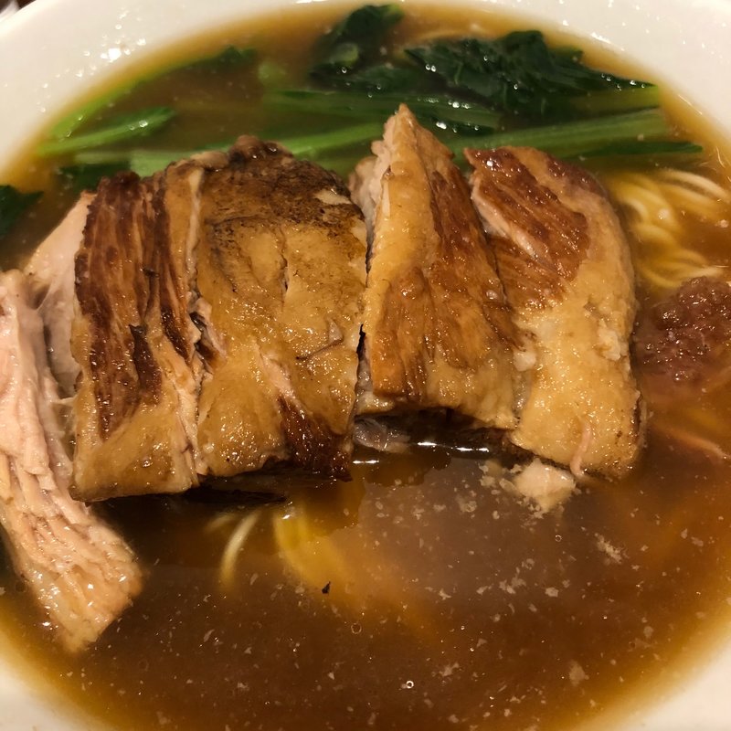 牛バラそば(海員閣)