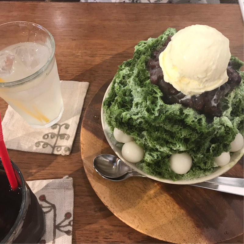 抹茶あずき全のせ(ラフディップ)