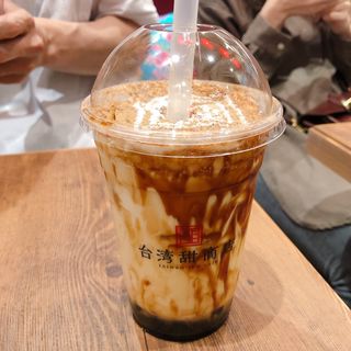 甜黒糖クリームミルクティー(台湾甜商店　ピオレ明石店)