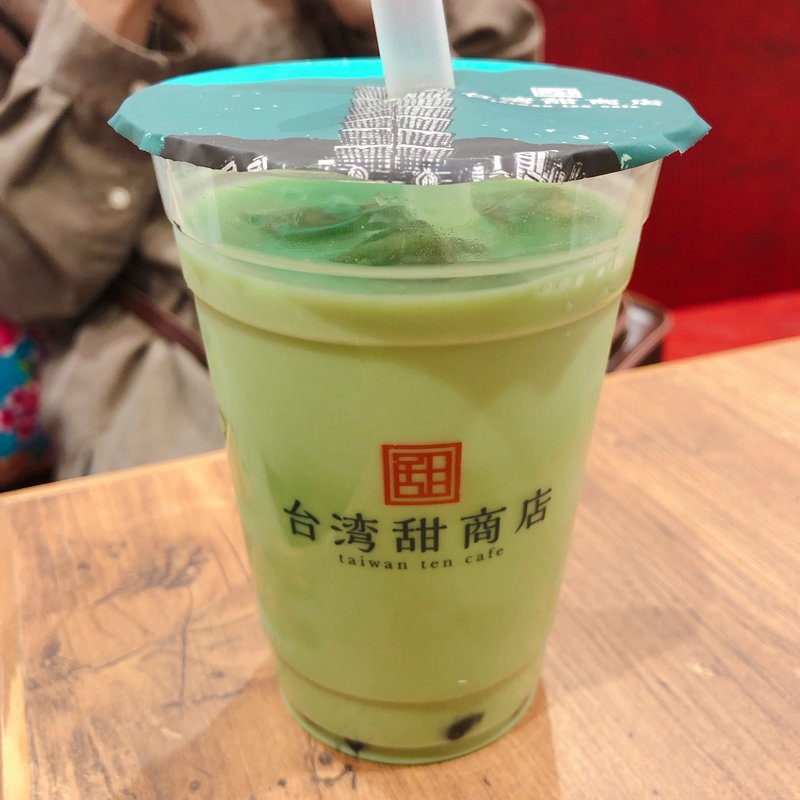 抹茶ミルク(台湾甜商店　ピオレ明石店)