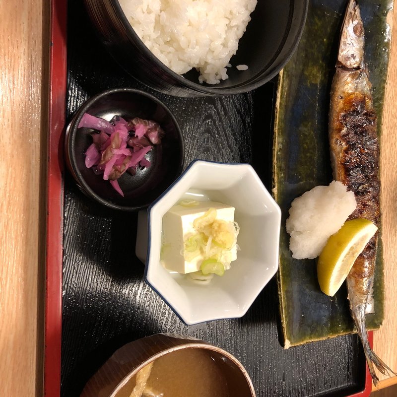 さんま定食(東京北浜 相鉄ジョイナス店)