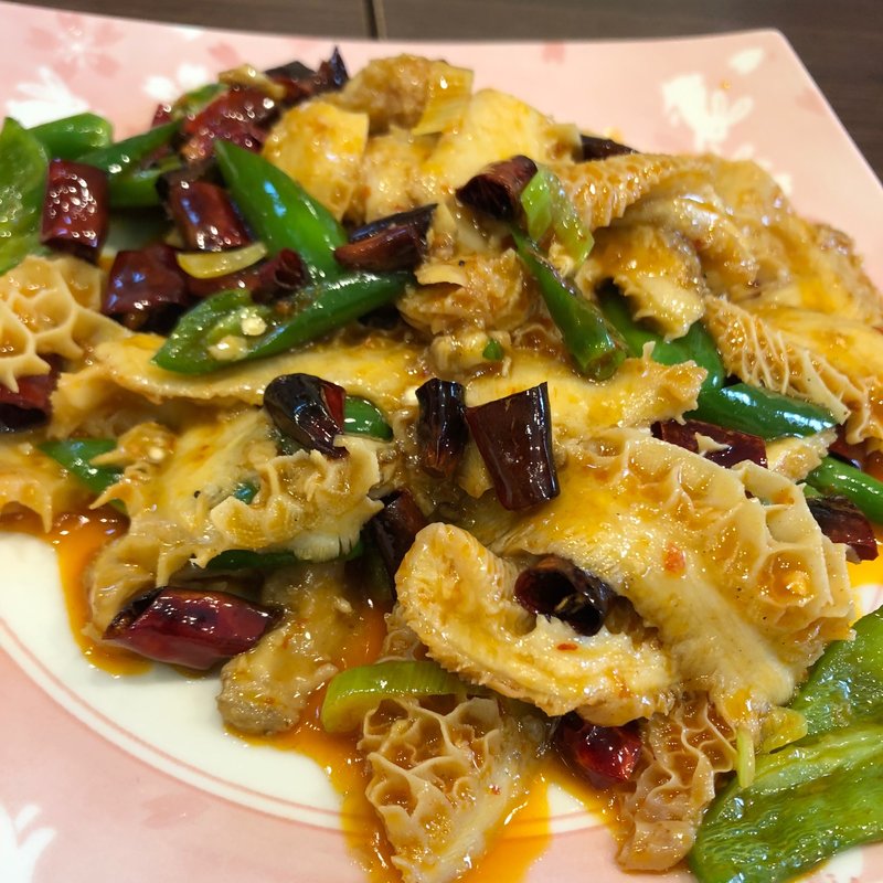 ハチノス炒め(東北人家 新館)