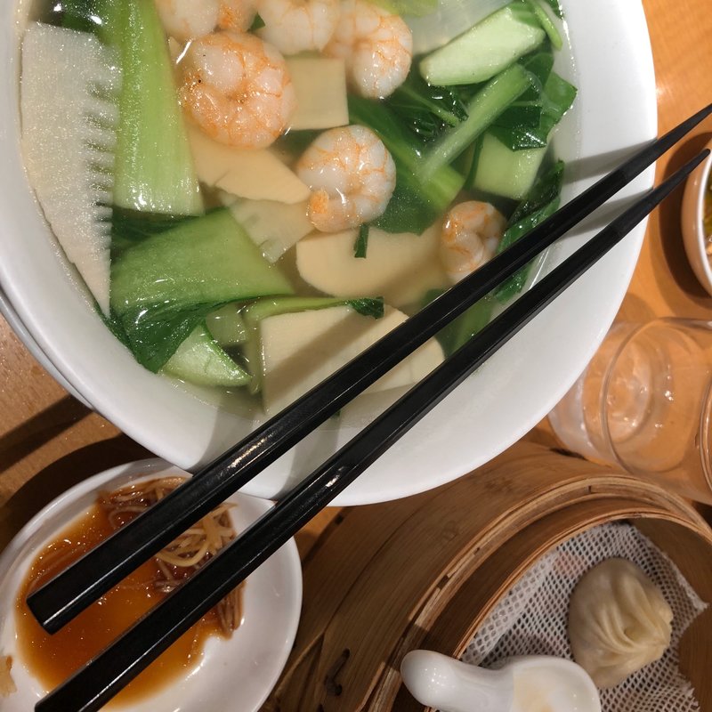 エビそばセット(鼎泰豐(ディンタイフォン) 横浜店)