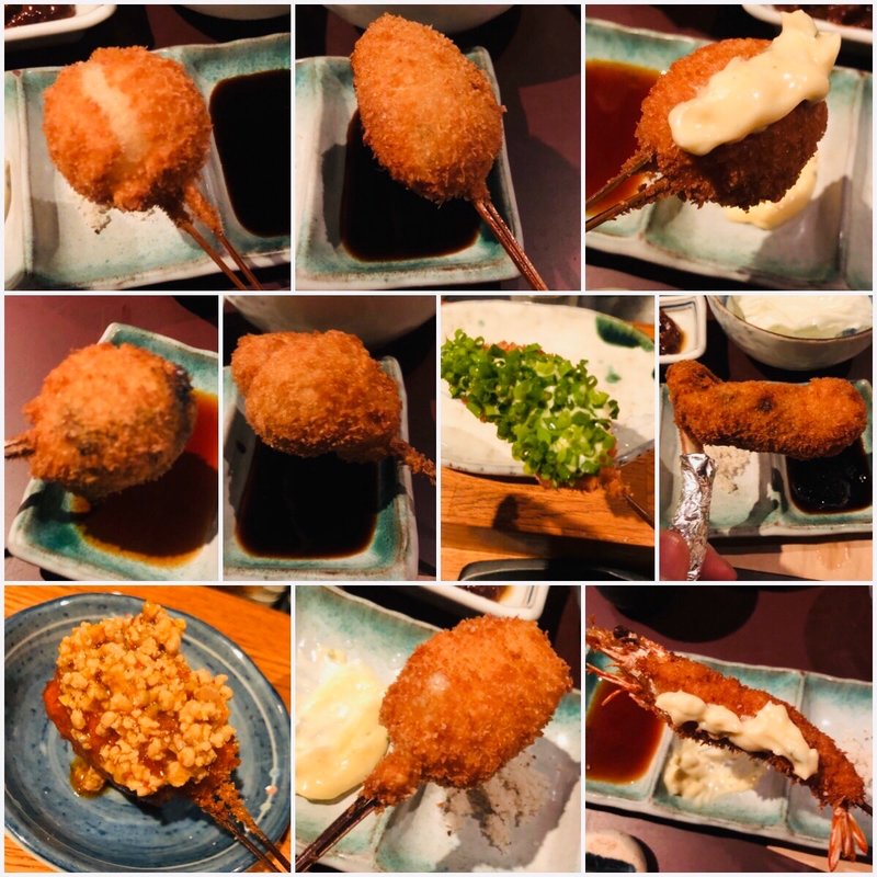 ふくみみコース　2019年10月(串揚げ ふくみみ)