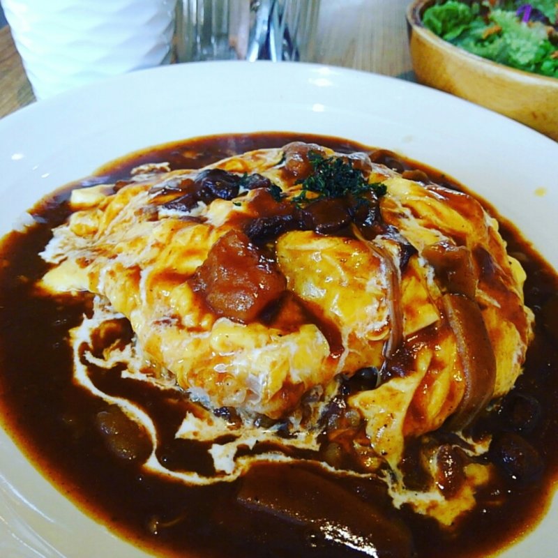 ふわふわ卵のオムライスランチ(カフェ ド ガモヨン （café de GAMOYON）)