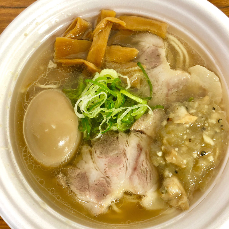 アサリの旨味　塩中華そば(DDTコラボ)