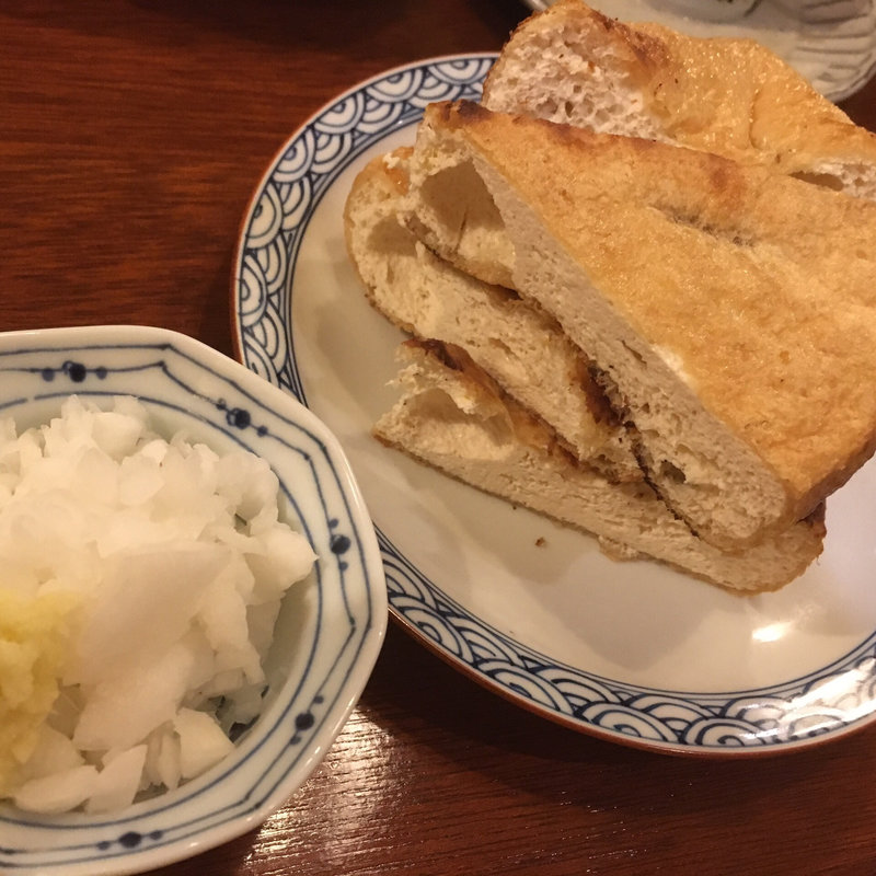 三角揚げ炭焼き(さっぽろ酒呑 純情)