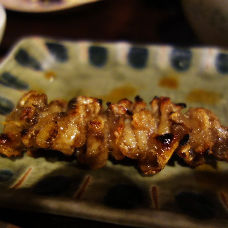 皮(焼鳥弁慶 西新店)