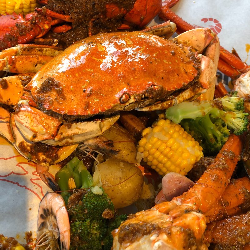 手づかみシーフード(catch the cajun seafood)