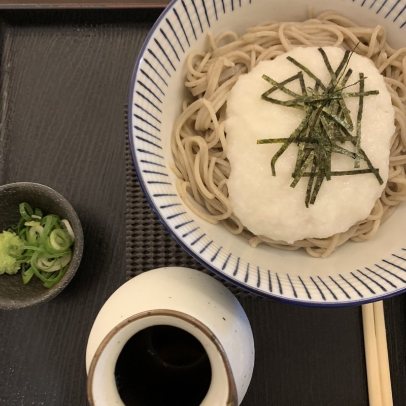 つけそば　とろろ芋(生粉蕎麦 玄 （きこそば げん）)