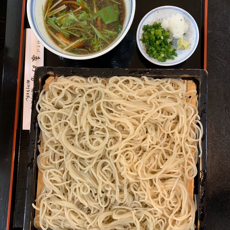 ざるそば(多め勢 曲渕店)