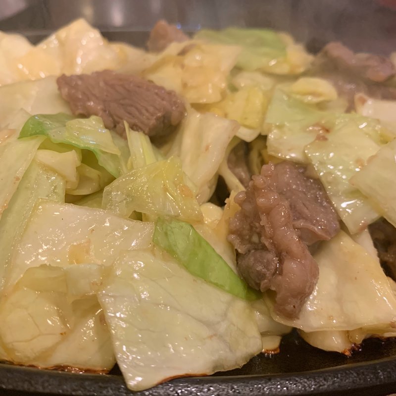 スタミナ鉄板定食（並）(鉄男（アイアンマン）)