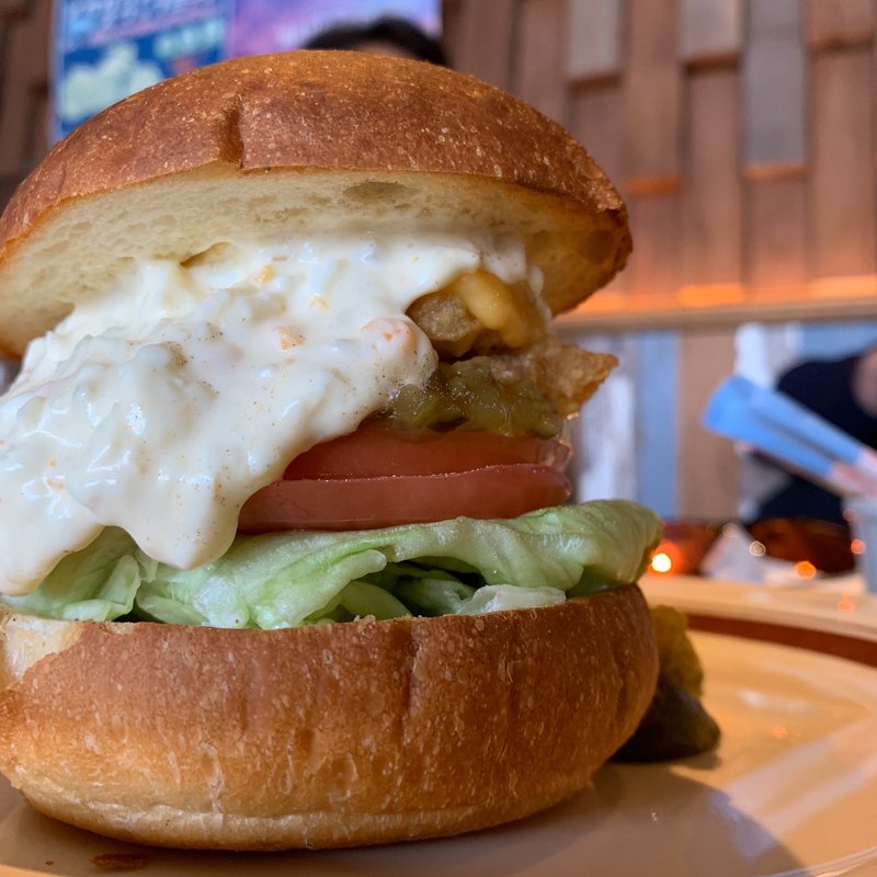 フィッシュバーガー(デリボーイ ブロス ハンバーガー （Deli☆Boy BROS. HAMBURGER）)