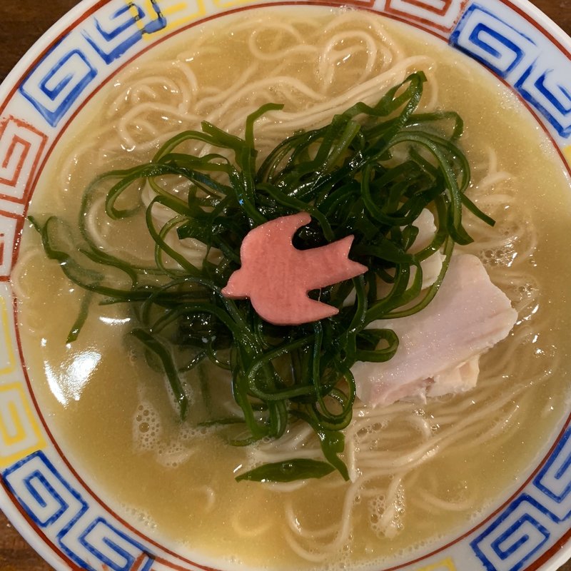 鶏そばアメリカン(麺道はなもこし)